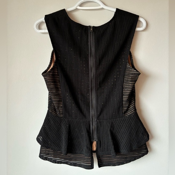 BCBGMaxAzria Peplum Top - Picture 4 of 5